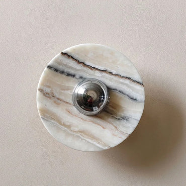 Camille Orbicular Marble Sconce