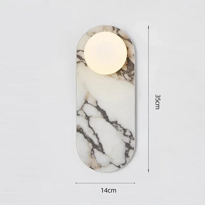 Yvette Marble Wall Lamp