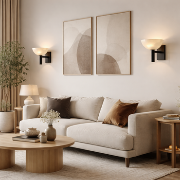 Camille Solace Glow Marble LED Wall Light